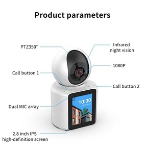 กล้องวงจรปิดไร้สาย2mpfull HD 3MP mini กล้อง IP ไร้สายระบบติดตามอัตโนมัติในบ้านอัจฉริยะระบบรักษาความปลอดภัยพร้อมวิดีโอคอลเซ็นเซอร์ CMOS เครือข่าย WIFI - Product Image 5