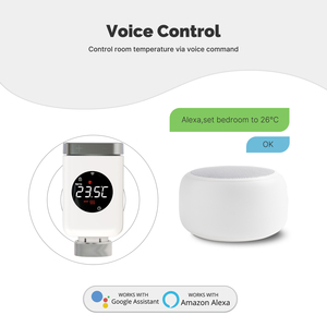 MOES Tuya Smart Wifi Thermostat-Heizkörper ventil TRV Programmier bare App Remote-Temperatur regler Unterstützung Alexa Google Home - Product Image 3