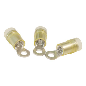 Bloque de terminales de resorte de anillo de crimpado doble con aislamiento de nailon Material de cobre para bloque de terminales de resorte de PCB - Product Image 4