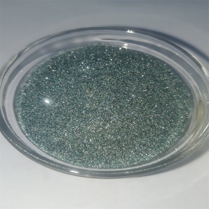 Green Hexagonal Crystal <strong>Diamond</strong> Sand Sandblasting Particle Size Sand Green <strong>Silicon</strong> <strong>Carbide</strong> Ceramic Glazing Green <strong>Silicon</strong> <strong>Carbide</strong>