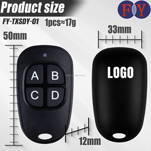 Telecomando senza fili duplicatore per Garage e porta scorrevole 433.92mhz codice telecomando in metallo materiale sorgente fabbrica - Product Image 6