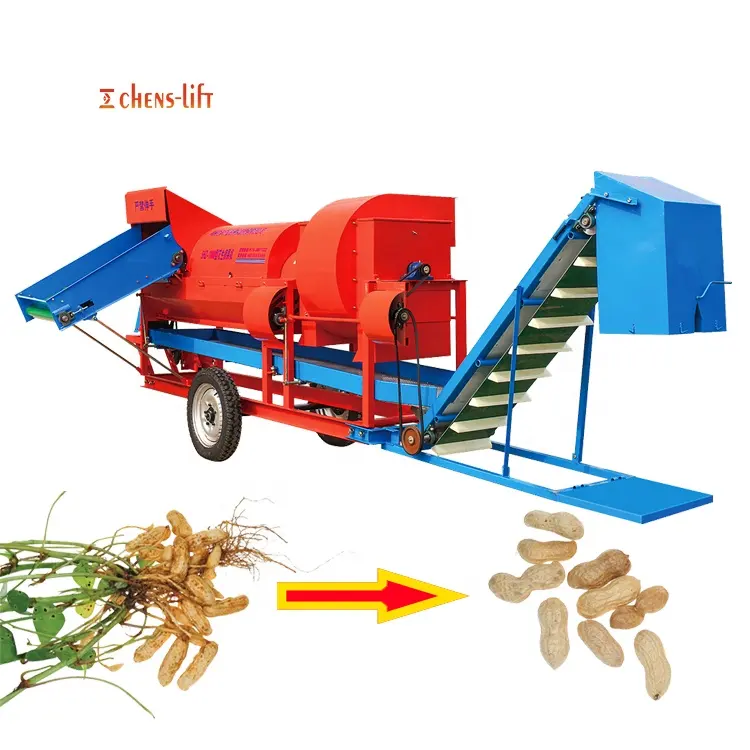 Machine automatique pour ramassage des noix de terre, collection