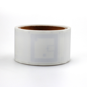 Programmable Printable Library ISO15693 FM13HF01NTS 1K Bit 45*45mm 50*50mm HF 13.56MHZ RFID Blank White Tag Label Sticker Roll - Product Image 5