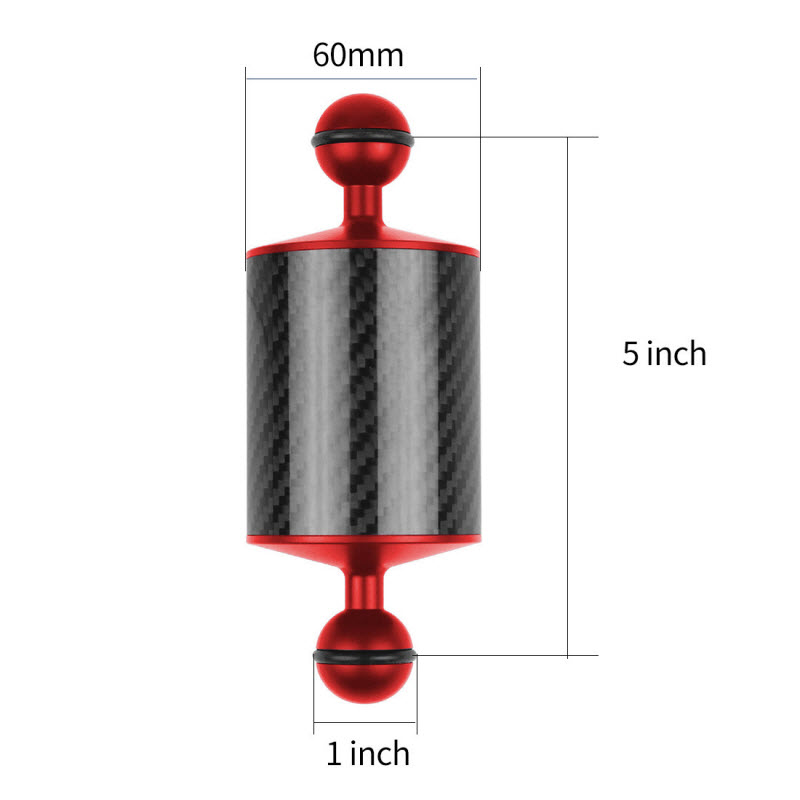 5 pouces rouge (flottabilité 100g)