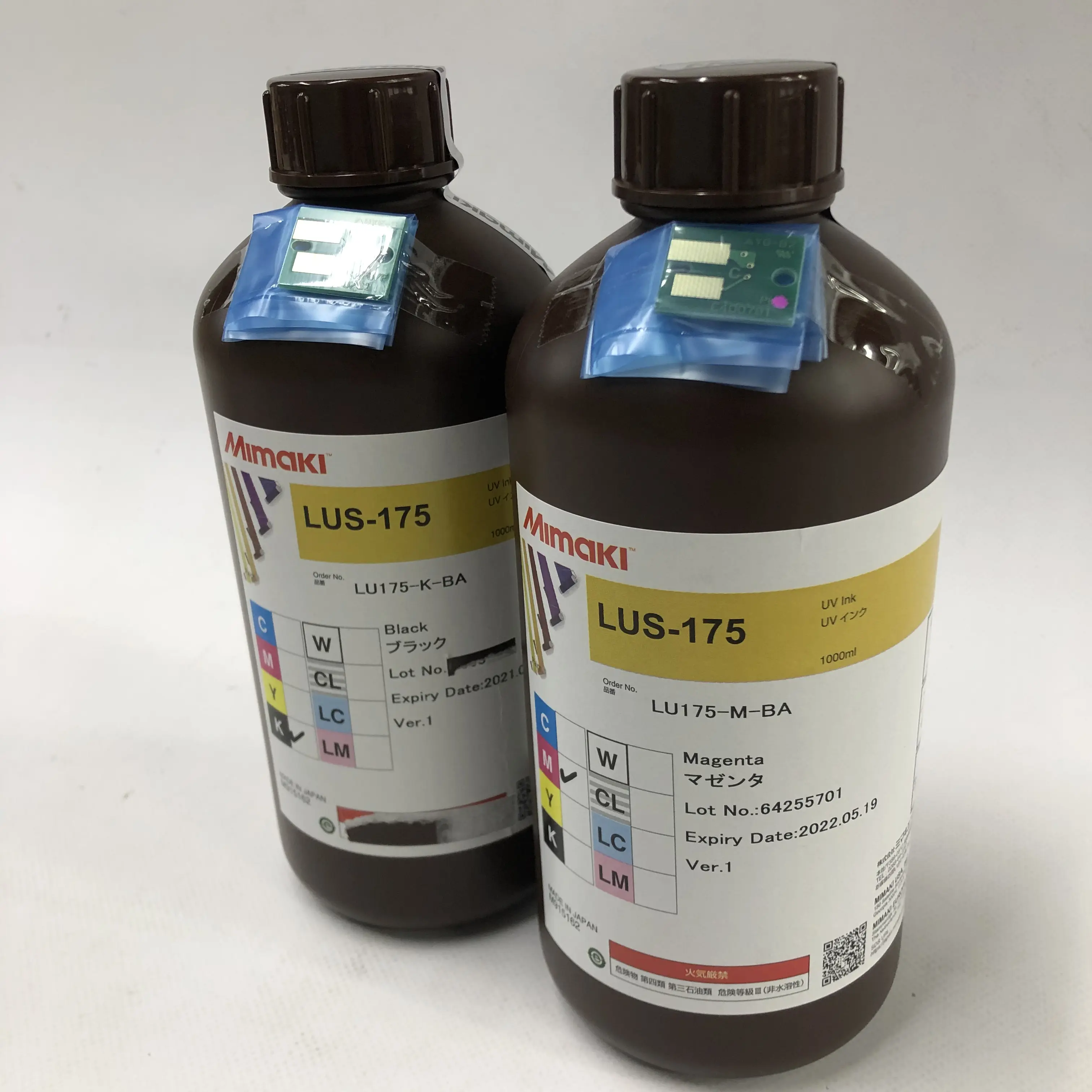 Kualitas Tinggi Mimaki UCJV150/UCJV300 Tinta LUS-175 UV Tinta Curable Botol 1L