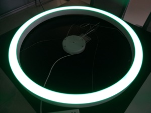 Ultra parlak Halo DMX RGBW RGBW renk LC6080-2460 LED dairesel halka Bar için ışık - Product Image 3