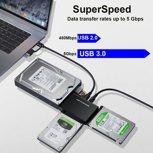 Hard Drive Reader <strong>IDE</strong> SATA to <strong>USB</strong> <strong>3.0</strong> Adapter Type C External Data Ultra Recovery Converter Kit for 2.5 3.5 HDD SSD Disk 5.25 - Product Image 2