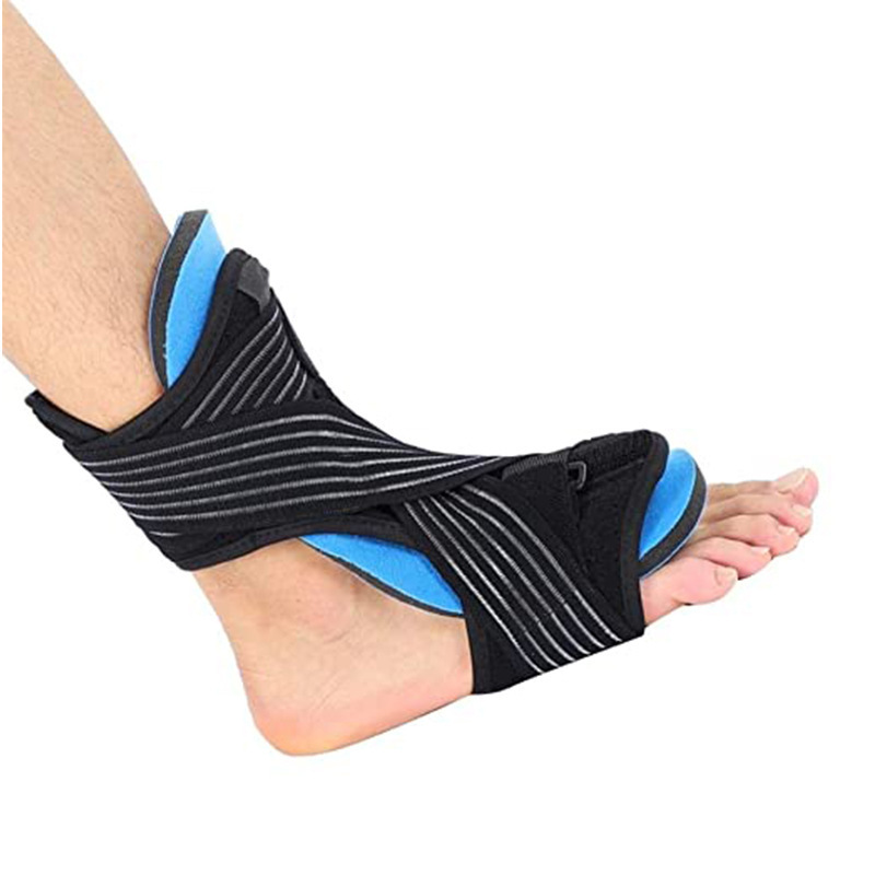 Repose-pieds bleu sans sangle