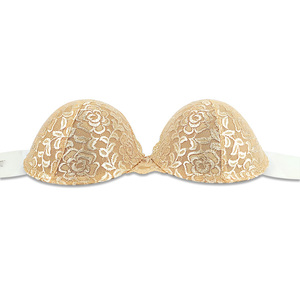 Factory Direct Women's Strapless <strong>Open</strong> Back Bra Self-adhesive Reusable Gathering Bra Invisible Push <strong>up</strong> Silicone Bra - Product Image 6