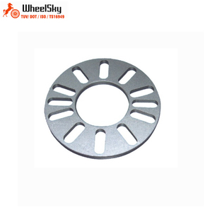Wheelsky שוחקים פיצוץ 5mm 5X1143mm אלומיניום רכב גלגל Spacer