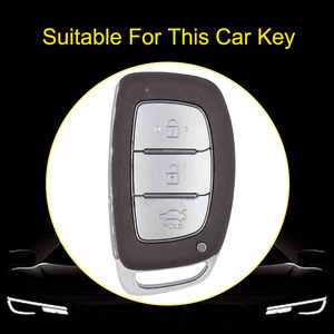 Innofit HYD2กรอบกุญแจรถ TPU สำหรับ Hyundai IX25 IX35 I20 I30 I40 Sonata Tucson Elantra Verna กันน้ำตก - Product Image 2