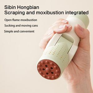 جهاز تدليك كهربائي بالحجامة بالتفريغ أكواب شفط مضادة للسيلوليت تسخين غواشا حرق الدهون الجلد كشط الجسم التخسيس - Product Image 6