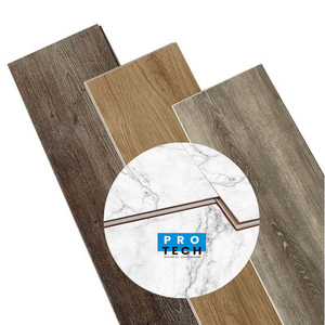 Mermer taş görünümlü Lvt tahta Pvc vinil Spc döşeme tıklaması kapalı