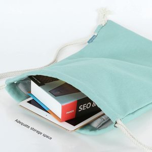 2025 Trung Quốc nhà máy bán buôn tùy chỉnh ánh sáng màu xanh dây kéo Ba Lô Túi thể thao phòng tập thể dục bao gói - Product Image 2