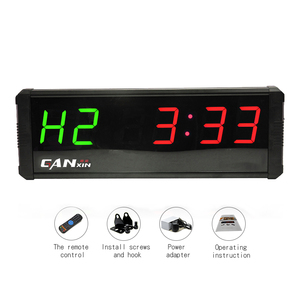 Hot Sale Multifunktions-Custom ized Cycle Interval Workouts Fitness-Timer Indoor Gym Training Übung Timing Clock - Product Image 5