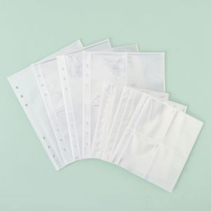 卸売A5/<span class=keywords><strong>A6</strong></span>透明透明PPカードスリーブ収納ポケット6穴ルーズリーフアルバム詰め替えバッグ製品
