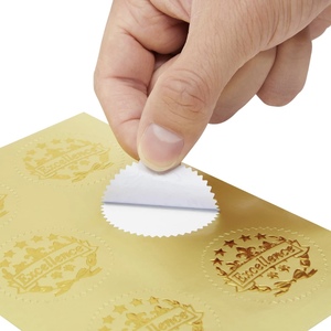 Heißgeprägte Goldfolie Fälschungssicherheitszertifikat kundenspezifischer Druck Sicherheitspapierzertifikat
