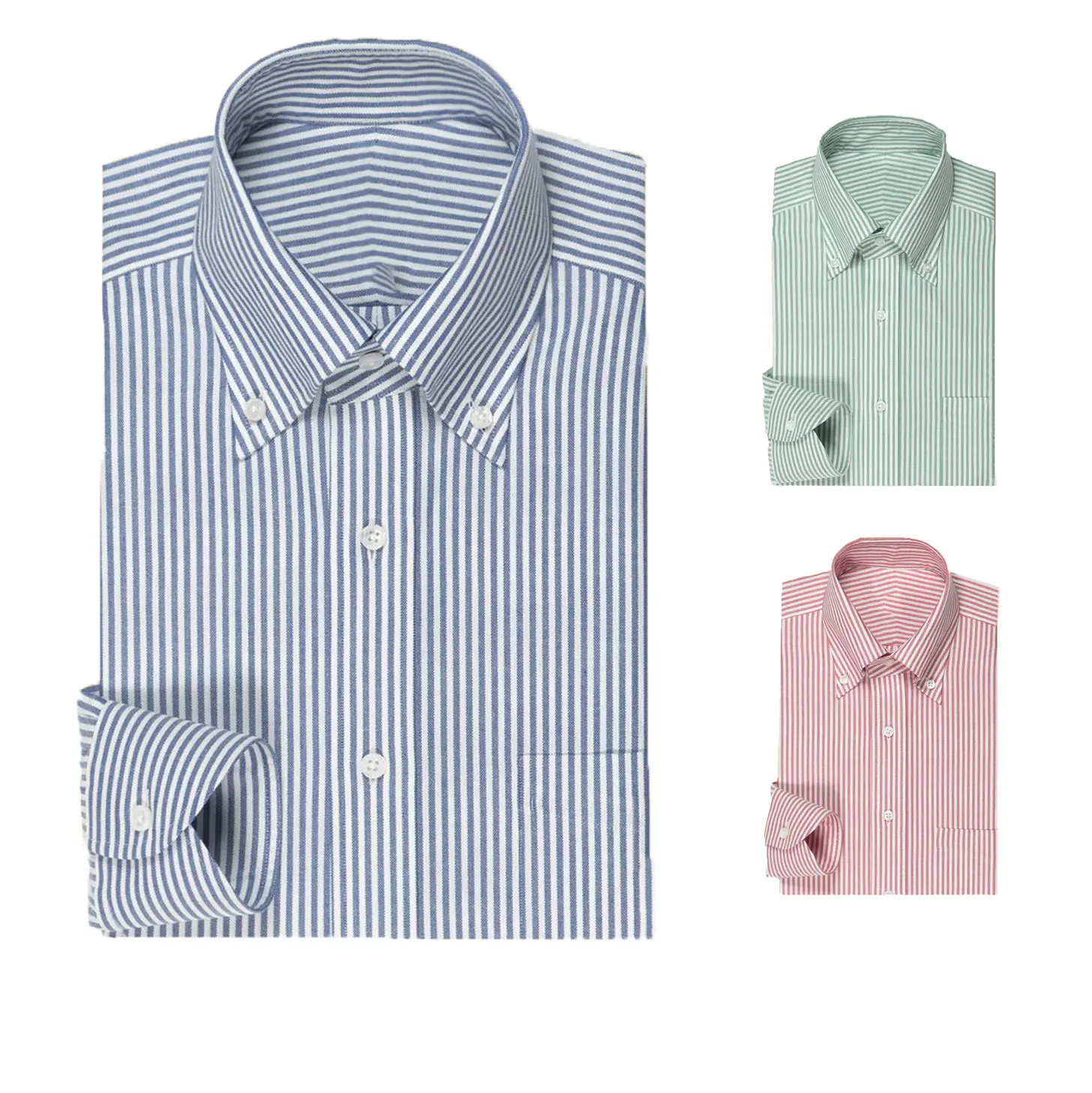 Camisa de vestir Formal para hombre, camisa Oxford con botones, diferentes colores, XS ~ 5XL