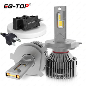 Fan ile süper parlak evrensel 90w 18000lm 9005 9006 h1 h3 h4 Led ışık ampul csp led far kiti - Product Image 1