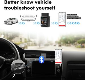 ViaBecs Professional for Bluetooth Mini ELM327 OBDIIカー診断スキャンツールは、Torque ProアプリがAndroid用コードを読み取ります - Product Image 3
