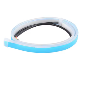 LEDターンシグナルヘッドライトレトロフィット12V 5W LED DRLフレキシブルストリップ新日中ランニング - Product Image 1