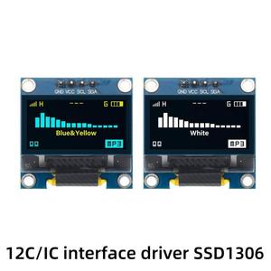 0,96 Zoll OLED SSD1306 Weiß/Blau/Gelb 128 X64 IIC I2C Serielles Anzeige modul 12864 LCD-Bildschirm platine Für Arduino