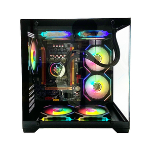 Custodia Pcooling Custom Pc per Mini Pc Case del Computer del pannello frontale del Pc custodia nero Gamer Cabinet - Product Image 1