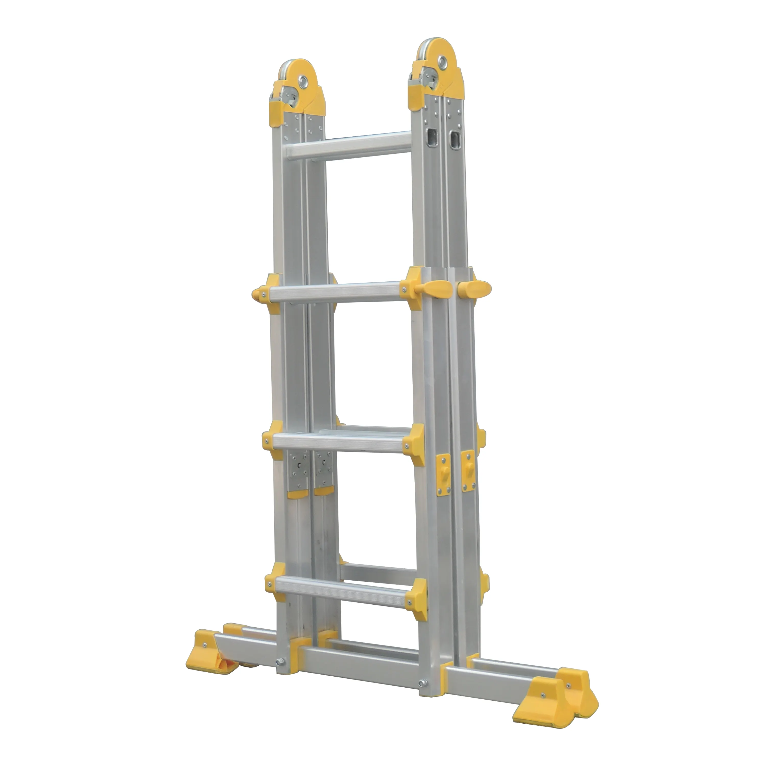 Escalera de extensión de aluminio, escalón personalizado de varios tamaños