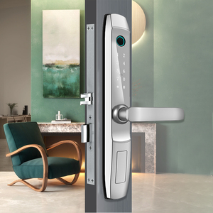 Safety Teeho Keyless <strong>Entry</strong> Digital Fingerprint Door Mortise Latch Door <strong>Lock</strong> Handle Set Smart Handle <strong>Lock</strong> with <strong>Keys</strong> - Electr