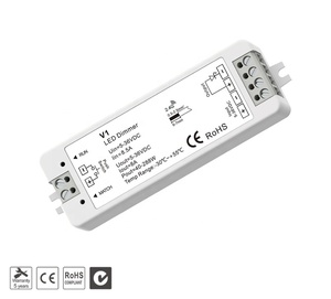 V1 + R11 5-36VDC 1CH одноцветный светодиодный контроллер комплект беспроводной 2,4G RF пульт дистанционного управления светодиодный диммер - Product Image 6