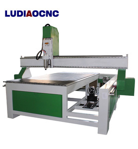 Woodworking 3D <strong>CNC</strong> <strong>Router</strong> with 4 Axis <strong>DSP</strong> <strong>Control</strong> System/Chair Legs 3d <strong>CNC</strong> Engraving Machine 1325 for Wooden Furniture Legs