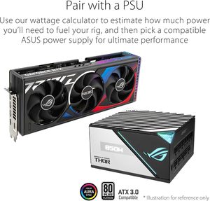 Для A-SUS ROG Strix GeForce RTX 4080 Super OC Edition 100% качество PCIe 4,0 16GB GDDR6X DLSS 3 игровая видеокарта DP выход - Product Image 4