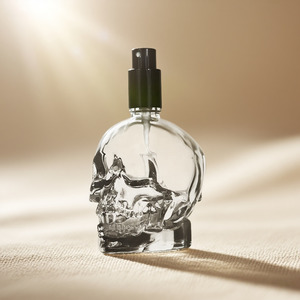 Hộp sọ trong suốt hình Chai Thủy Tinh Nhỏ GiọT 30ml/50ml/100ml thơm trang điểm sữa rửa mặt màn hình in ấn chăm sóc da huyết thanh - Product Image 2