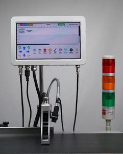 Online 10-Zoll-Touchscreen-Kartoncodierer Tinten strahl drucker RICOH-Druckkopf für Ablaufdatum/Chargen code Flex-Ei für Tube - Product Image 5