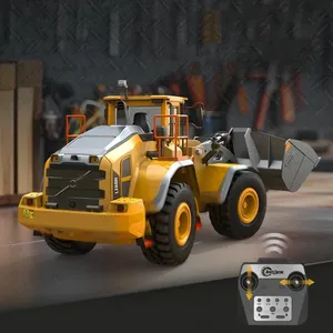 L260H DoubleE RC погрузчик 1/16 E592 Электрический погрузчик со световой звуковой системой для мальчиков Модель пульта дистанционного управления игрушечный грузовик - Product Image 4
