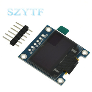 SSD136 0,96 Zoll 6Pin 12864 SPI IIC I2C Digitale OLED-LCD-Anzeige modul platine Für Arduino 51 SMT32-Laufwerk Gelb Blau Weiß