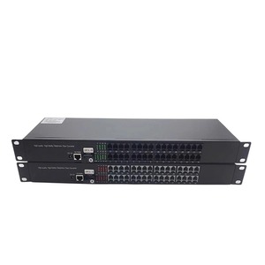 1-32 RJJ fibra ottica ricetrasmettitore telefonico con connettore SC PCM voce e rete RJ45 per sistemi telefonici IP - Product Image 5