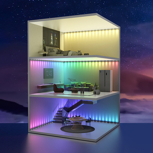 CL aydınlatma akıllı konut işık dim Rgb sihirli renk yüzeye monte dize kapalı dekor için Led downlight - Product Image 6