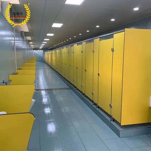 Custom Modern Design Hotel <strong>WC</strong> Wall <strong>Partition</strong> Solid Color Wood Grain HPL Board Phenolic Board Board <strong>Partitions</strong> <strong>for</strong> Toilets - Product Image 1