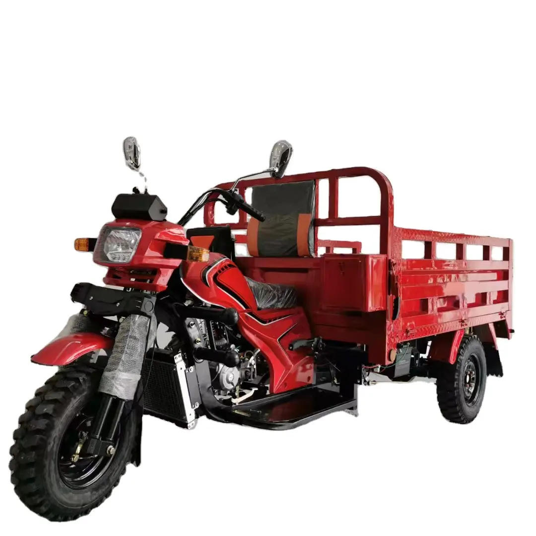 Truck Tricycle 200CC/250CC/300CC Three Wheeler Gasoil Tricycle Cargo Motorcycle Heavy Loading