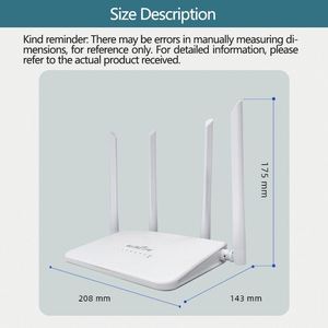 โมเด็มเราเตอร์4G WiFi 4G เราเตอร์300Mbps เมกะไบต์4G 5G LTE เราเตอร์ไวไฟพร้อมช่องใส่ซิมการ์ดเราเตอร์4G จากโรงงานที่ขายดีที่สุด - Product Image 2