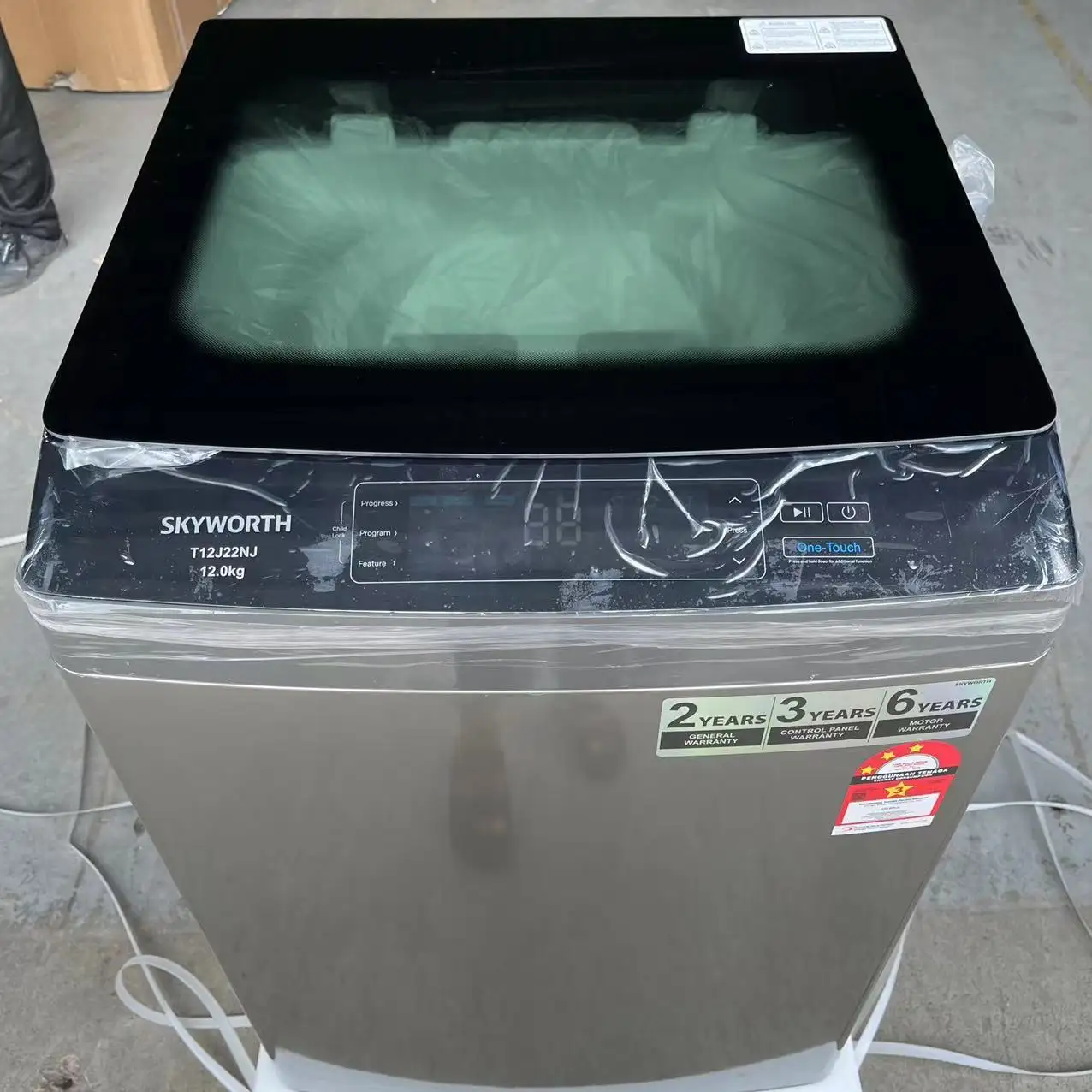 Miễn phí rửa tay máy giặt cơ thể 12 kg thép không gỉ bên trong cơ thể điều khiển máy tính bảy giai đoạn lựa chọn mực nước