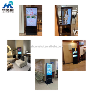 Presa di fabbrica 55 pollici per interni verticale LCD Digital Signage <span class=keywords><strong>Display</strong></span> Touch modello sistema informatico per centri commerciali OEM fornitore