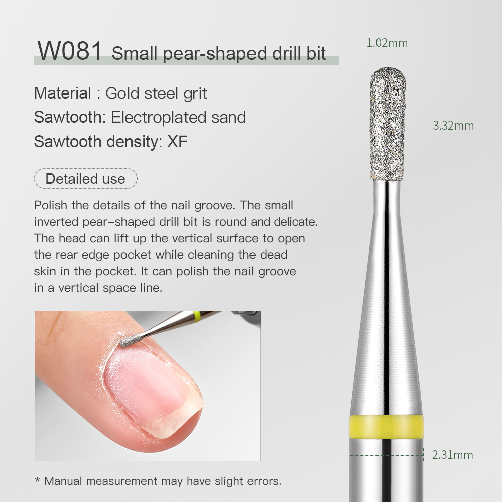 W081 small pear shape