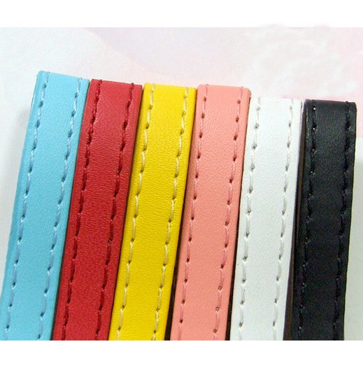 8mm imitate leather PU,remark color