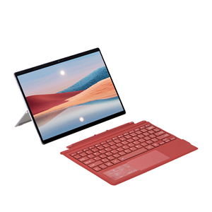适用于微软Surface Pro 7无线键盘，带触摸板7彩色背光可充电和可拆卸键盘 - Product Image 5