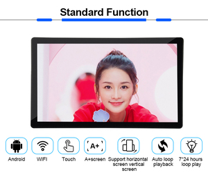 Reproductor de publicidad con pantalla táctil Lcd programable, 21,5 pulgadas, Android, Wifi, 3G, 4G - Product Image 2