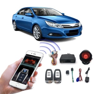 Sistema de bloqueo centralizado para coche, dispositivo con control remoto por aplicación de teléfono inteligente, antirrobo, con alarmas - Product Image 1