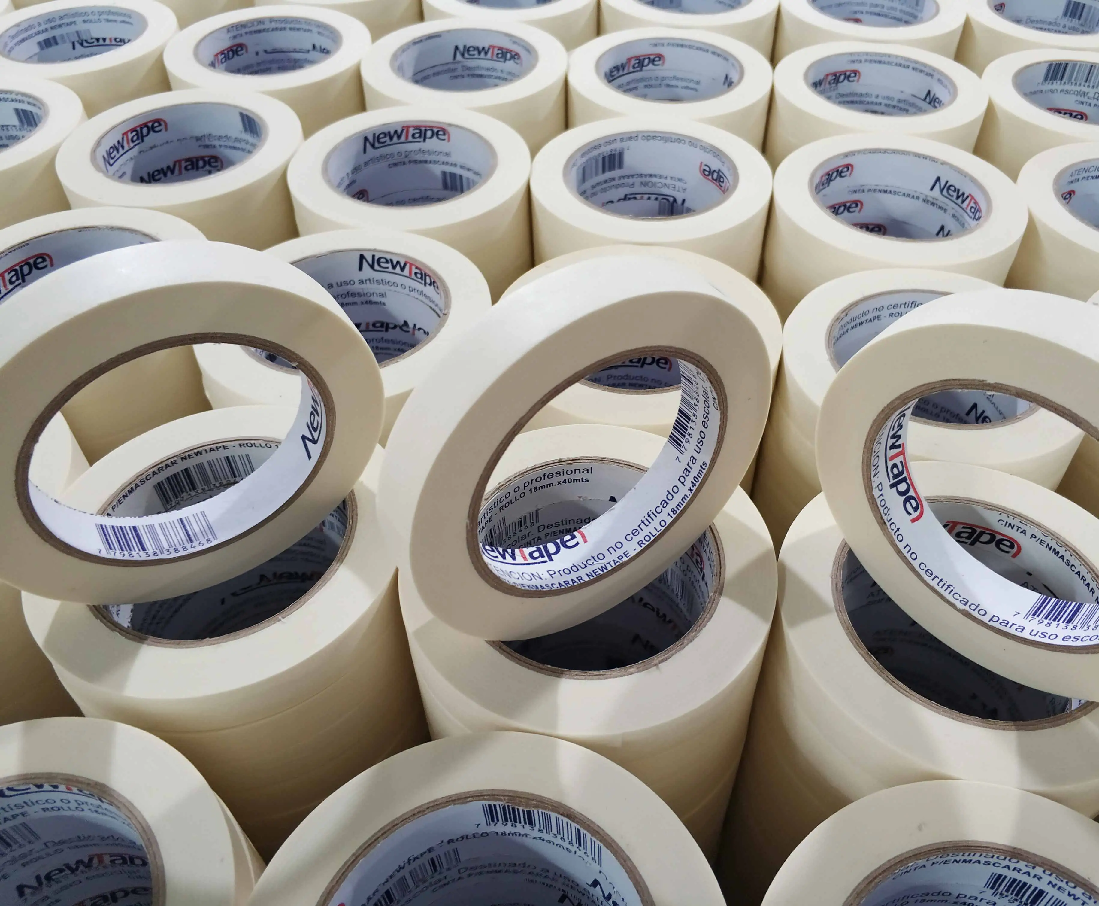 80C Heat Resistant White Automotive Adhesive Masking Tape
