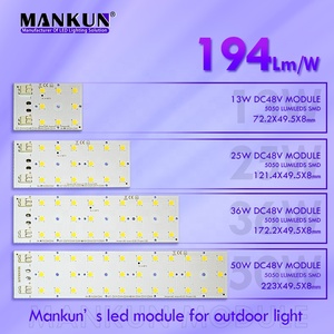 Dc 48V Led modülü serisi, özelleştirilmiş tasarım 50W açık hava modülü, marka SMD 5050 32leds aydınlatma alüminyum Led 7070 Smd çip 95 120 - Product Image 4